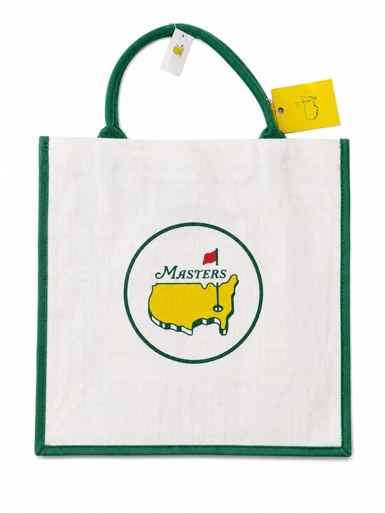 Masters Handbags - AUGUSTA NATIONALS 2026
JUTE BURLAP Masters TOTE
BAG GOLF